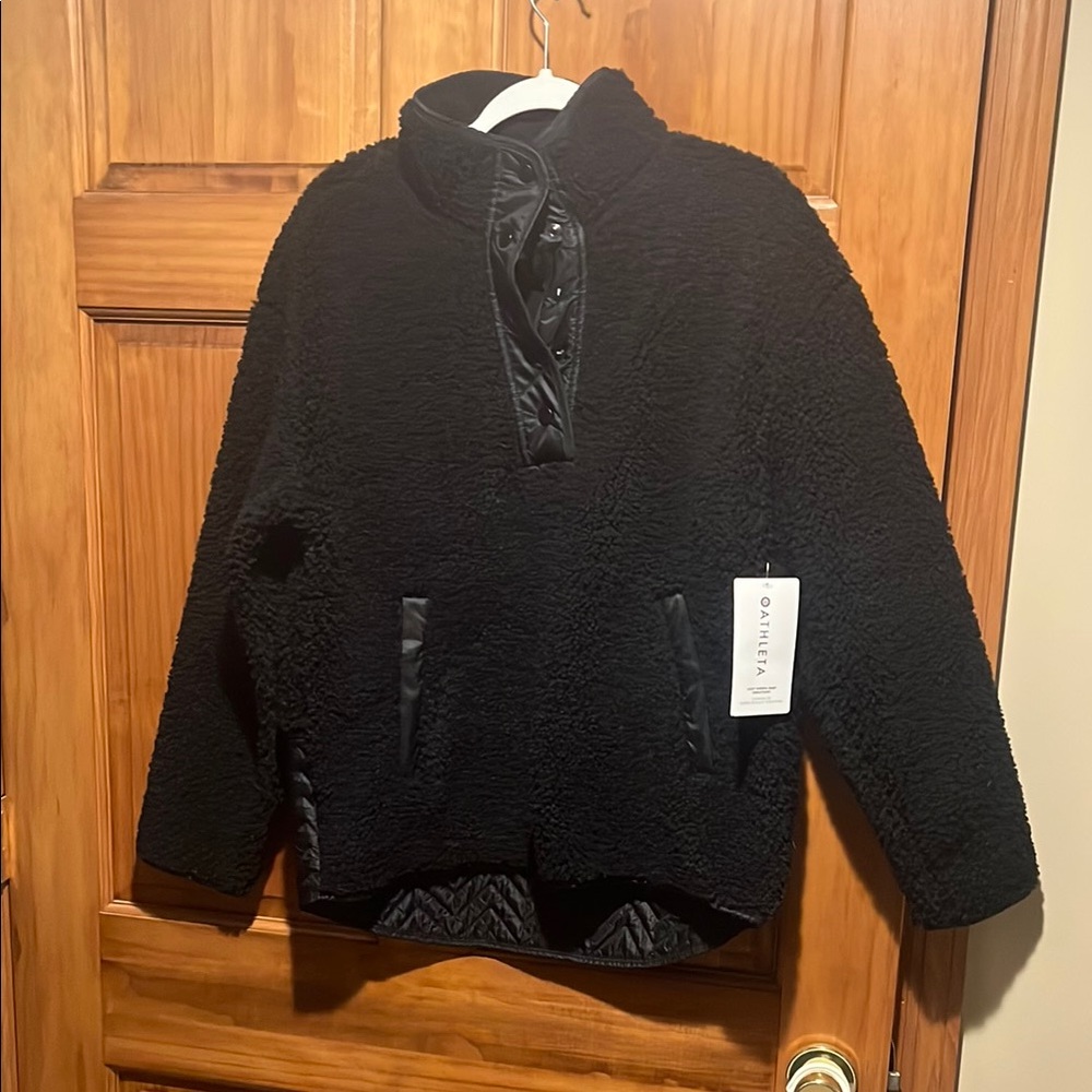 Athleta Black Fleece Sweater - Picture 3 of 9